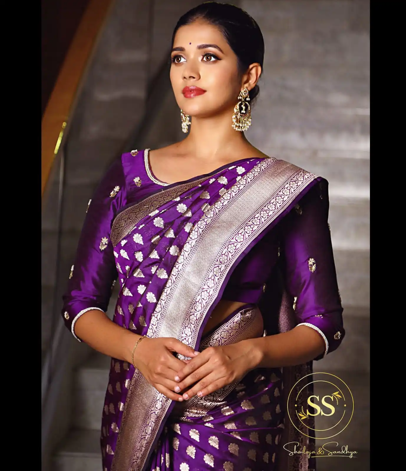 New fashionable party wear banarsi silk saree with blouse piece indian women wear sari cheap low price wholesale surat