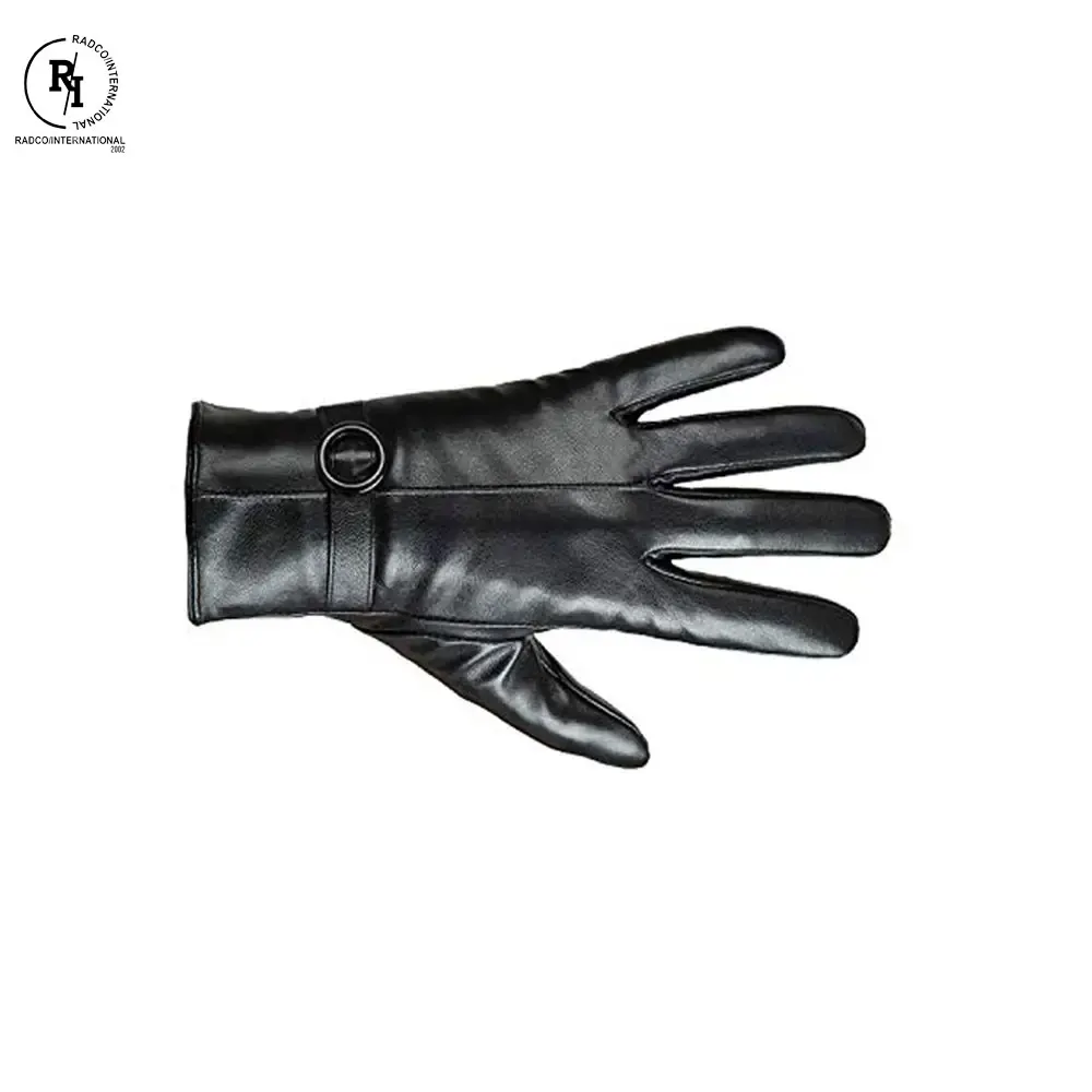 Factory Direct Supply Soft Fabric Fashion Leather Gloves New Arrival Casual Wear Daily Life Fashion Leather Gloves