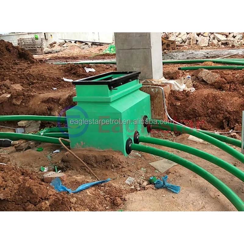 Underground Station PE Pipe Service Station Pipe Buried Underground Single Wall Pe Pipe for Fuel Petrol Station