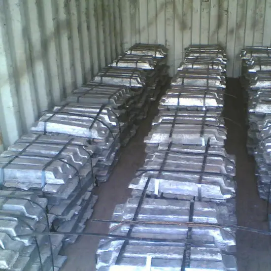 Pure lead ingot 99.99% 99.97%