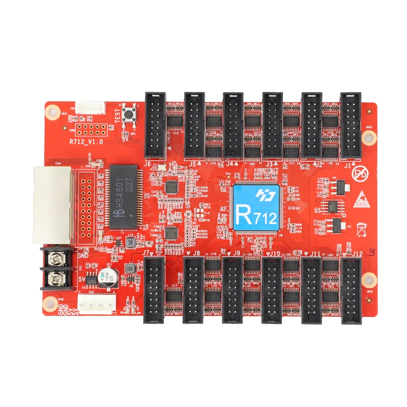 HUIDU HD-R712 СИД дисплей экран полный цвет принимающая карта контрольная