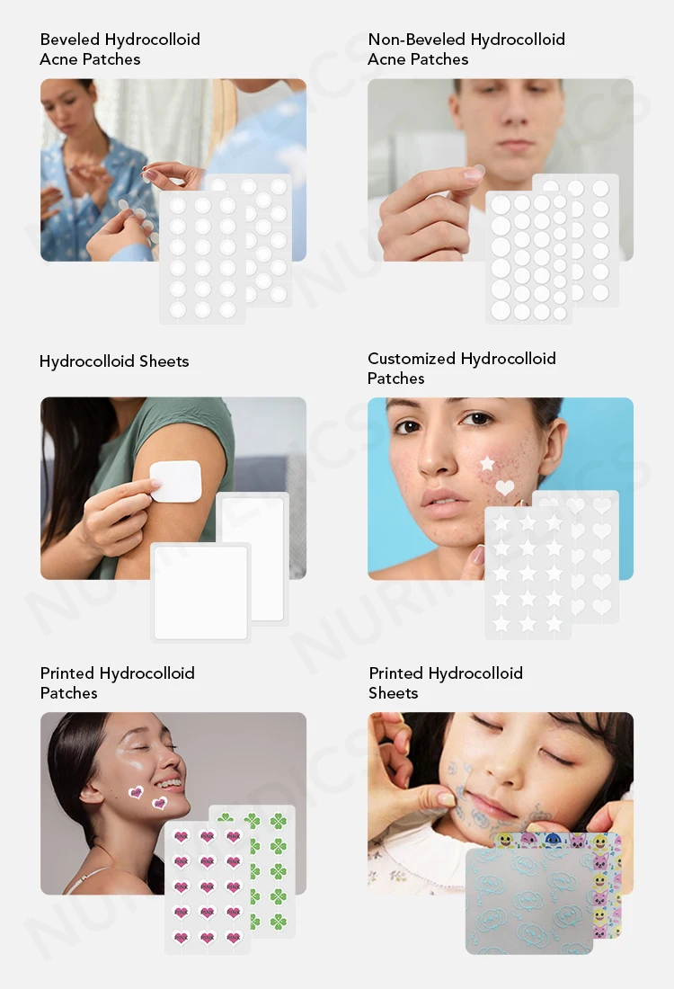 Лидер продаж высококачественный гидроколлоидный прозрачный лист 100x50 мм для подлинных покупателей по лучшей цене