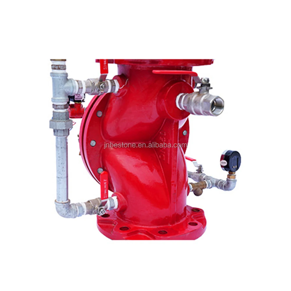 Made in China Factory production 300PSI Ductile iron Fire-protection Deluge Diaphragm Type Alarm Valve