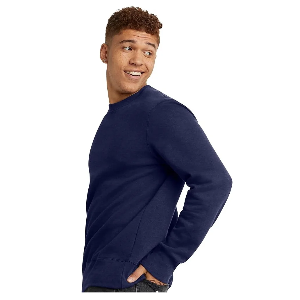 Customized design standard round neck Long Sleeve Heavyweight 100% Cotton fleece men sweatshirt from Bangladesh factory price