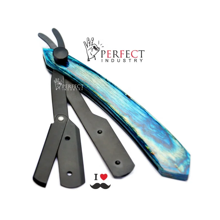 Professional shaving supplies rosewood handle shaving razors / perfect industry most selling men cut throat wood barber razor