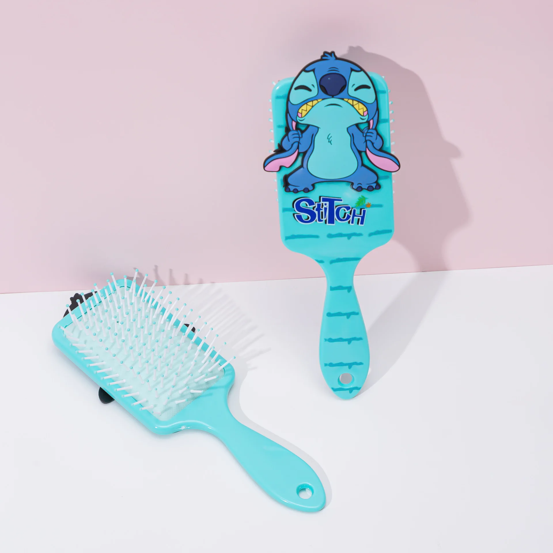 Stitches girls decorative hair combs hair comb massage brush cute cleaning hair brush