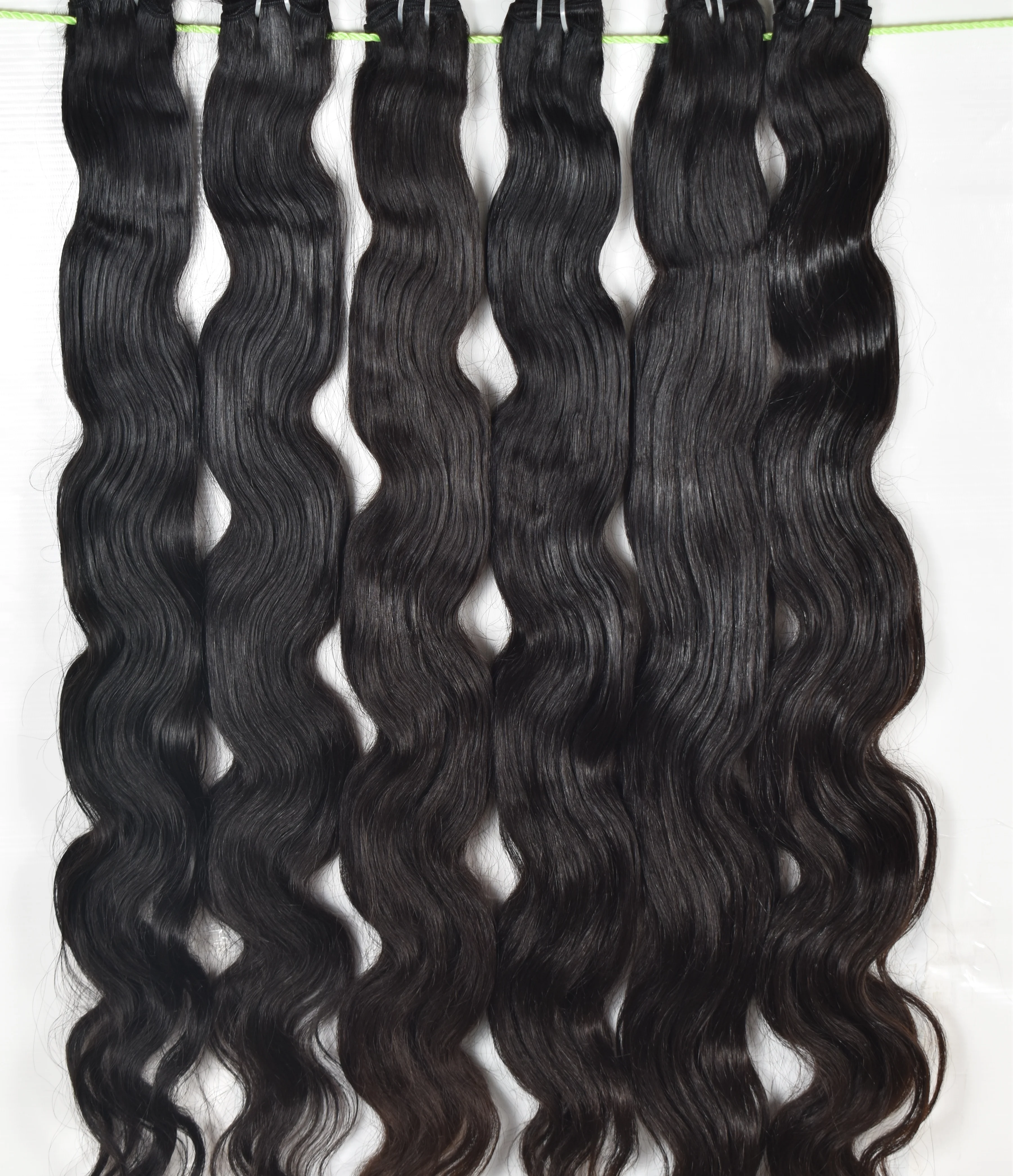 Cuticle Aligned Unprocessed Raw Indian Bodywave Natural genius weft wigs for black women weaving Human Hair Extensions