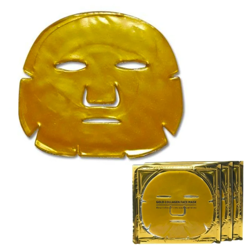 **Made in Korea** 24K Gold Hydrogel Face Mask OEM ODM Private Label for instant hydration anti-aging anti-puffiness effecteffect