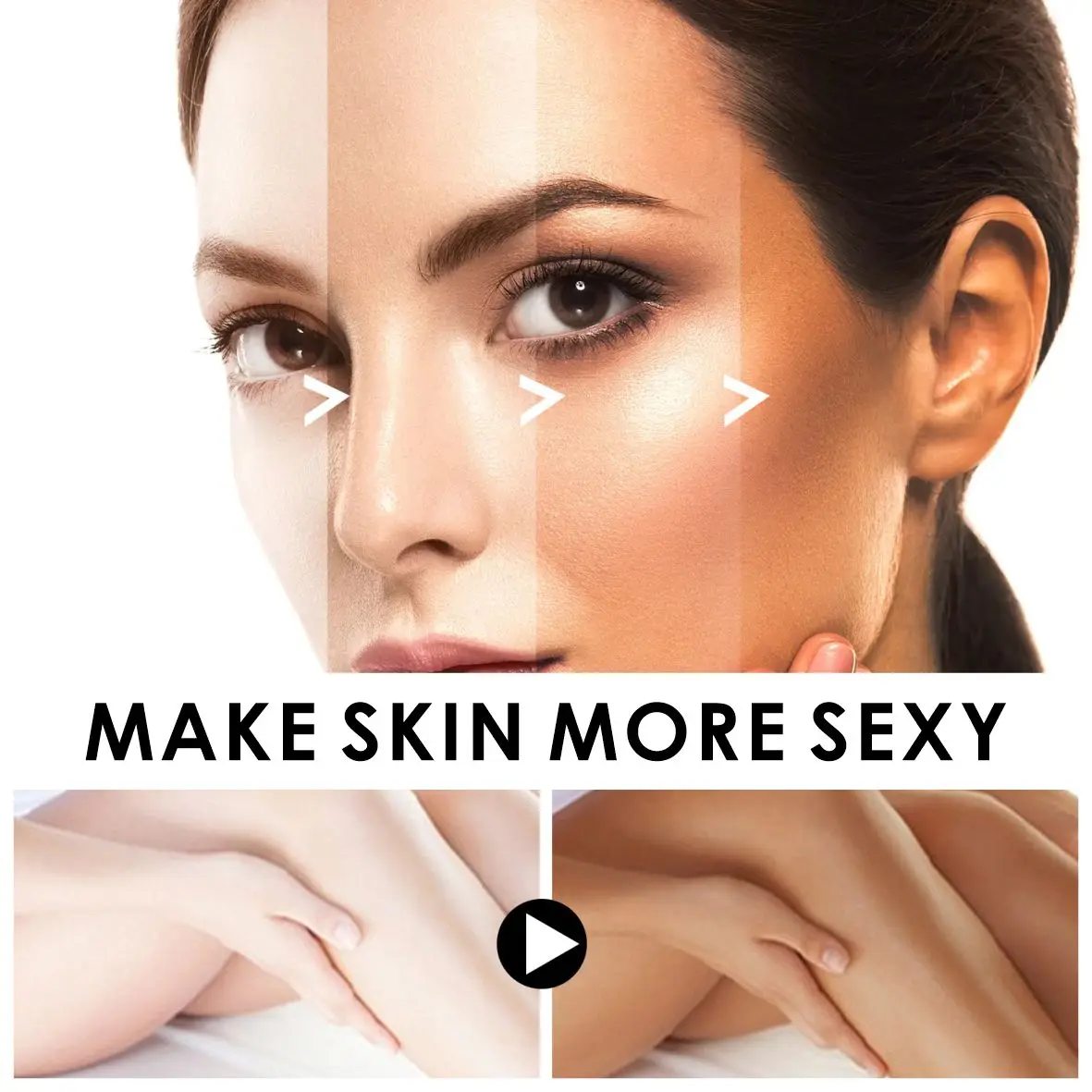 OEM ODM NASYI Private Label Brown Sunbed Tanning Cream Natural Intensive Tanning Accelerator Gel Tanning Lotion 190ml