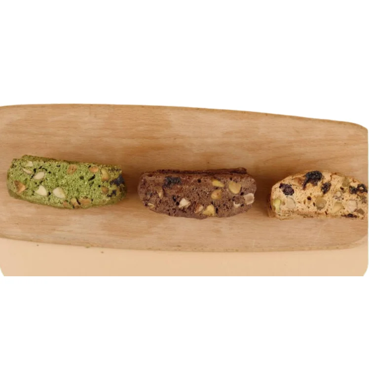 Delicious Healthy Matcha Cranberry Almond Biscotti Vietnam Manufacturer Mixed Nut Biscuits Eat Directly Wafers Biscuits Cookies