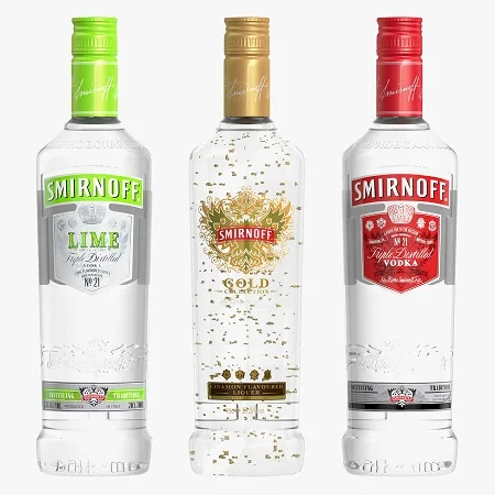 Бутылка Smirnoff водка/алкогольный