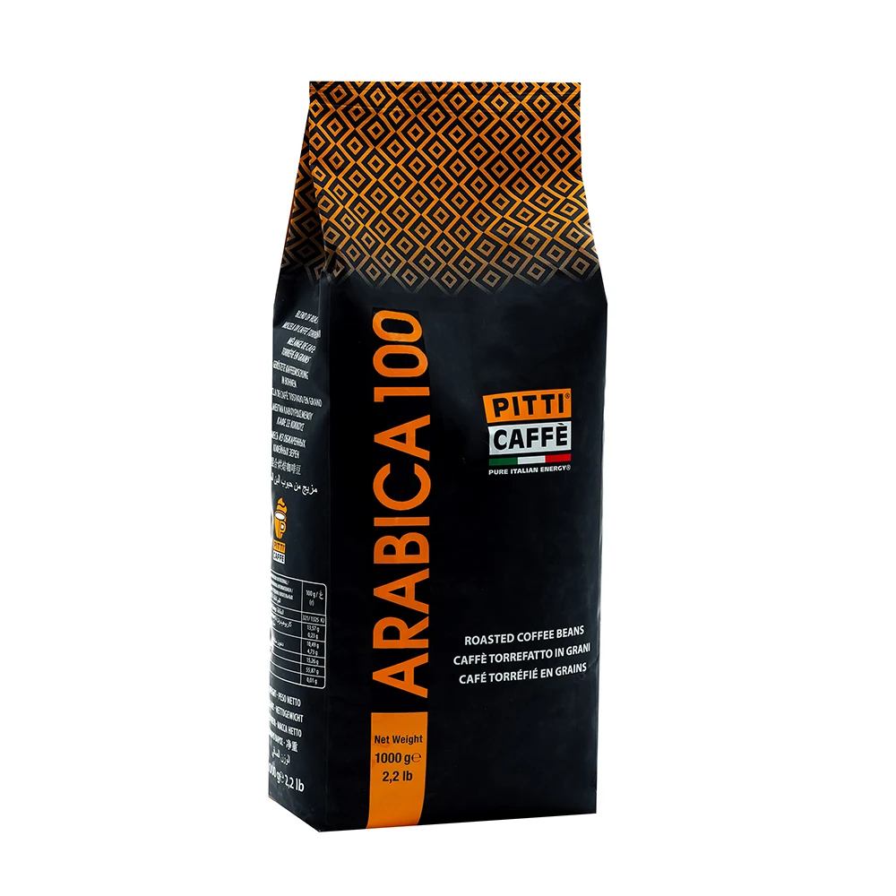 High Quality Italian Coffee - 100% Arabica - 1 Kg Bag Roasted Beans - BIO Coffee Blend - Made in Italy - Samples Available