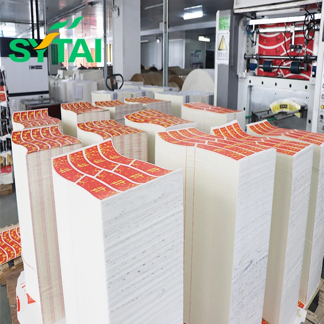 PE/PLA coated paper sheets cup raw material and food packaging paper in sheets or roll for offset/flexo printing