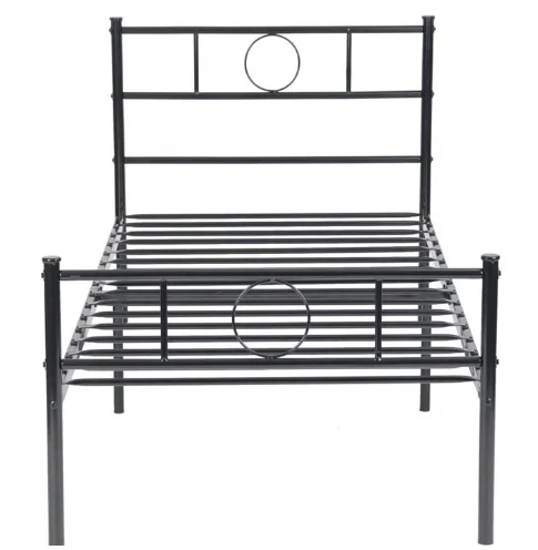 Modern Design Carbon Steel Support Bed Frame Easy Assemble Metal Platform Beds Full Bed Twin Queen King size are available