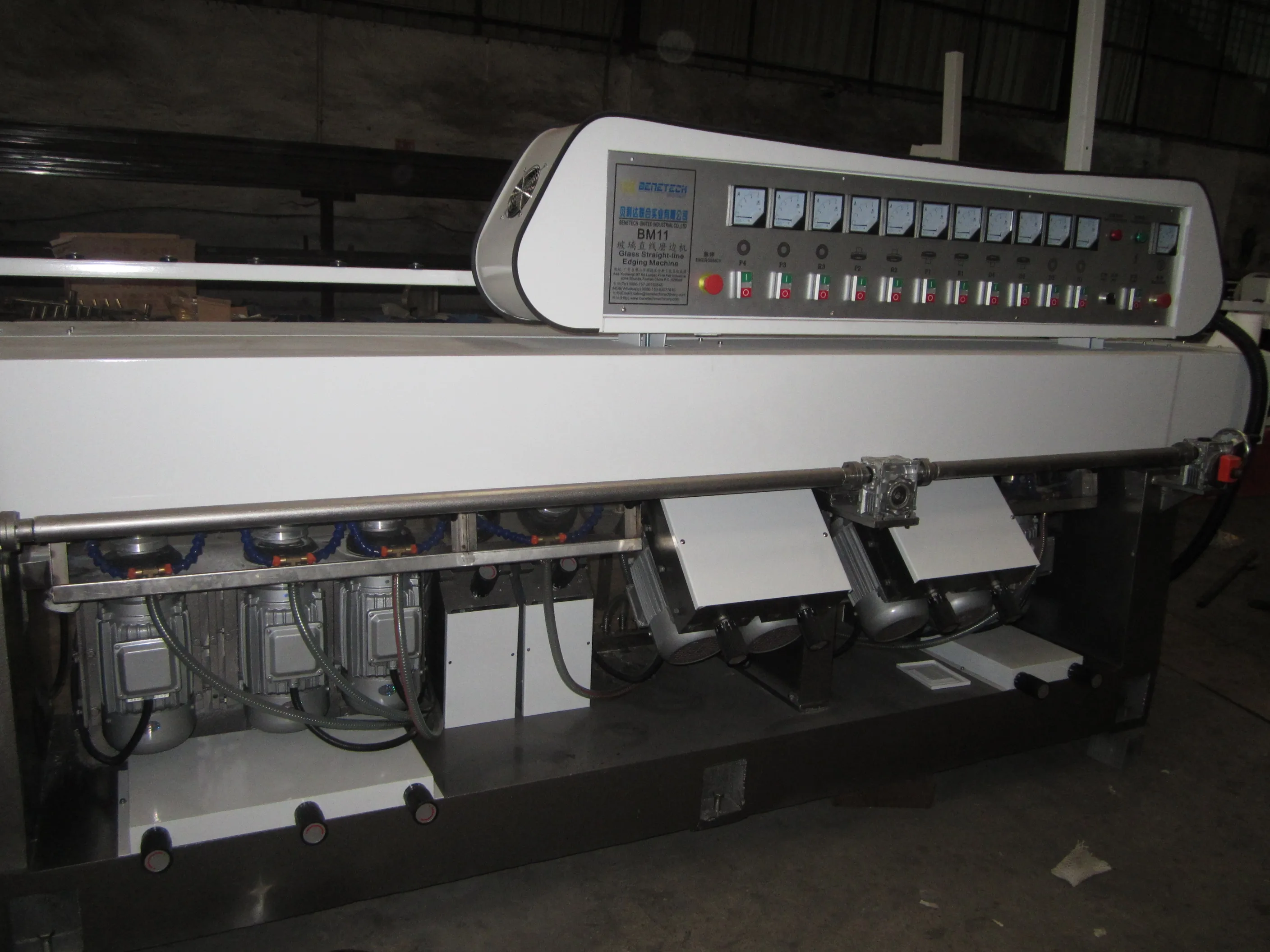 straight line Glass edging machine 11 spindles