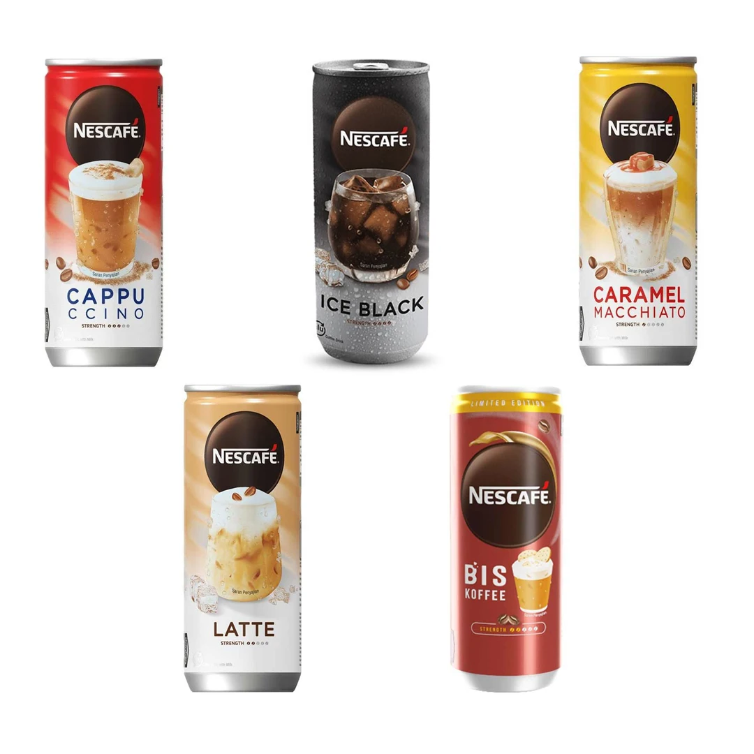 Smooth Rich and Creamy Instant Ice Coffee Drink 220ml Cappuccino Flavor Sweet Delicious Nes cafe