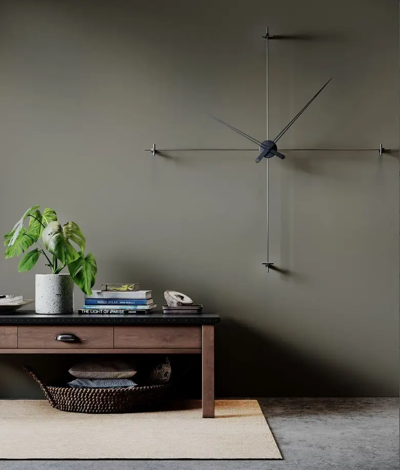 Compass Unique made home wall art Delta Clock clock Natural Minimalist Melting Salvador Persistence Memory oil painting decor