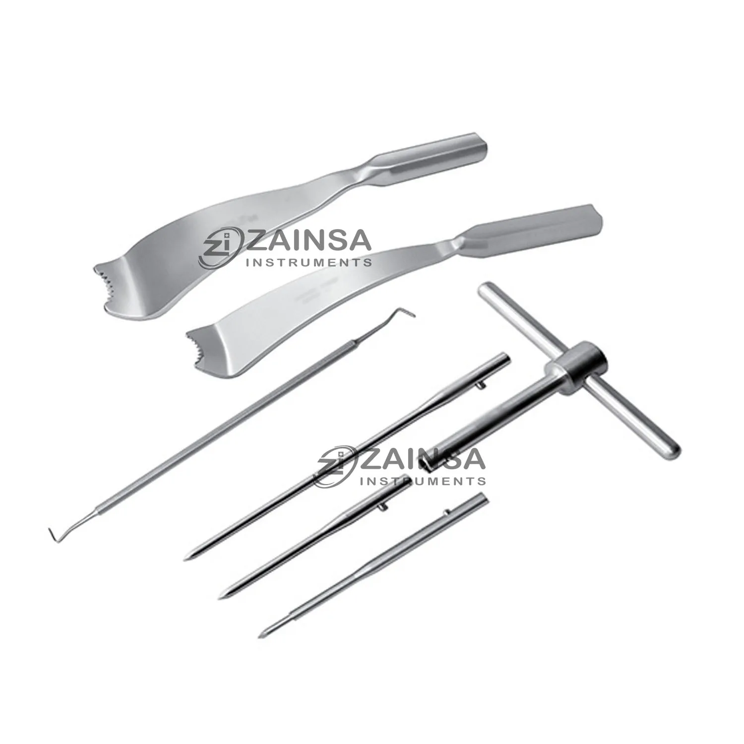 Amstutz Femoral Head Neck Elevator Acetabular Exposure Pin Set Cement Packer & Trimmer Orthopedic Surgeon Tools, Instruments