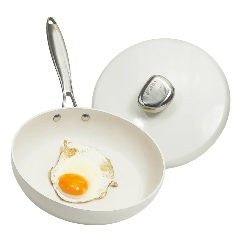 Healthy No Oil No Smoke Long Handle Easy Cooking Pan Skillet Kitchen Handle Nonstick Frying Pan