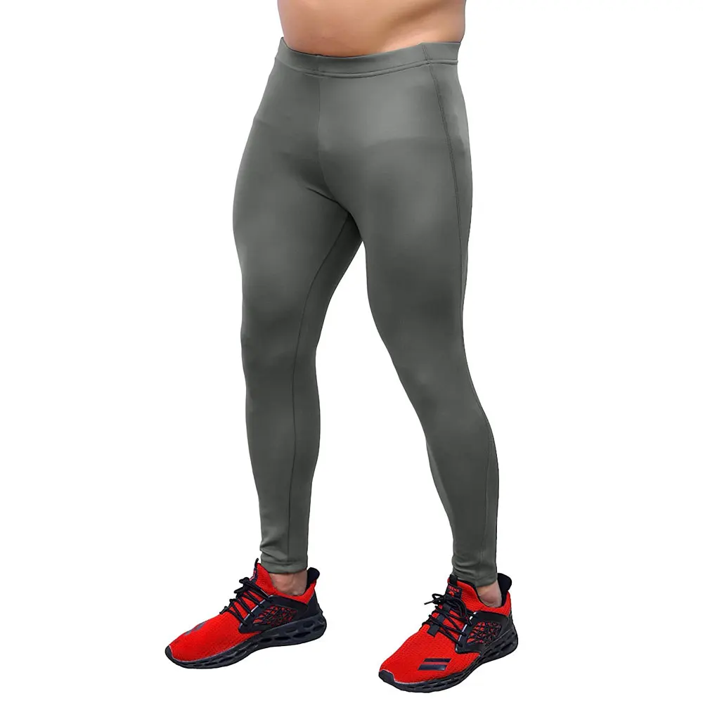 OEM Customize Polyester Men Gym Legging Fitness Compression Pants Wholesale Sports Running with Wholesale Price Legging