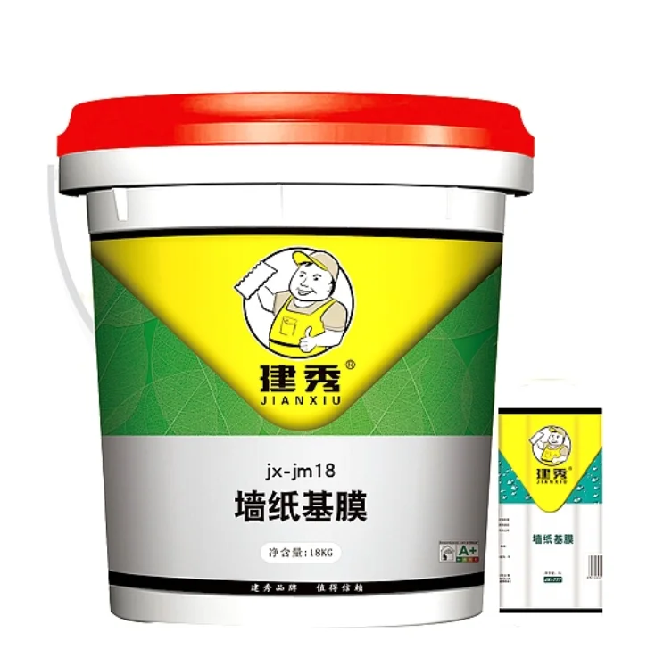 Low Price Pollution-Free Nature Wall Paper Glue,[JX-jm18 wallpaper base film] [JX-777 wallpaper base film]