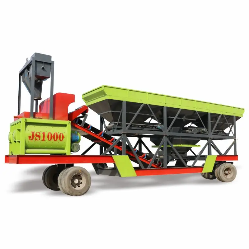 50m3/H Concrete Mixing Station Small Concrete Batching Plant Building Equipment Ready Mix Concrete Batching Plant