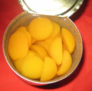 Factory Sale Healthy Yellow Peach Fruit Canned