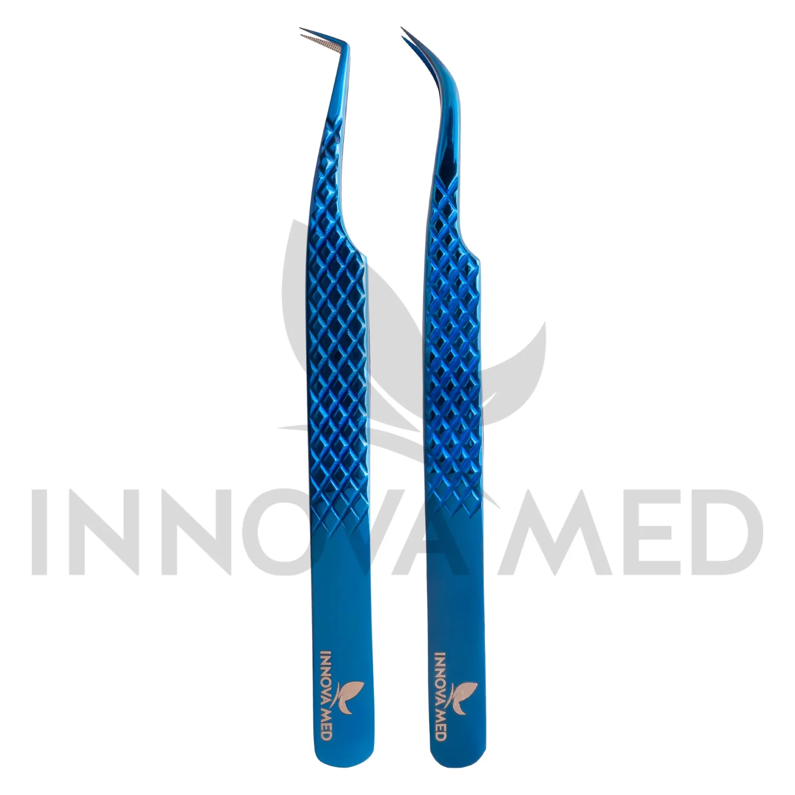 7 Pcs Stainless Steel Straight Curved Eyelash Tweezers Eyelash Extension Tweezers Makeup Tools  BY INNOVAMED