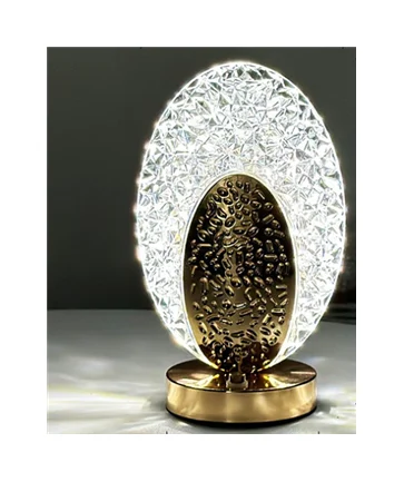 LED crystal desk lamp touching the light mixing bedroom atmosphere small night light