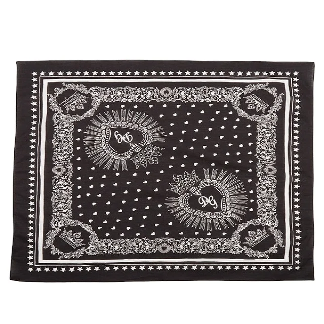 Square bandana scarf Head hair Free Custom design printed Summer Neck girl fashion  Gift Wholesale women scarves
