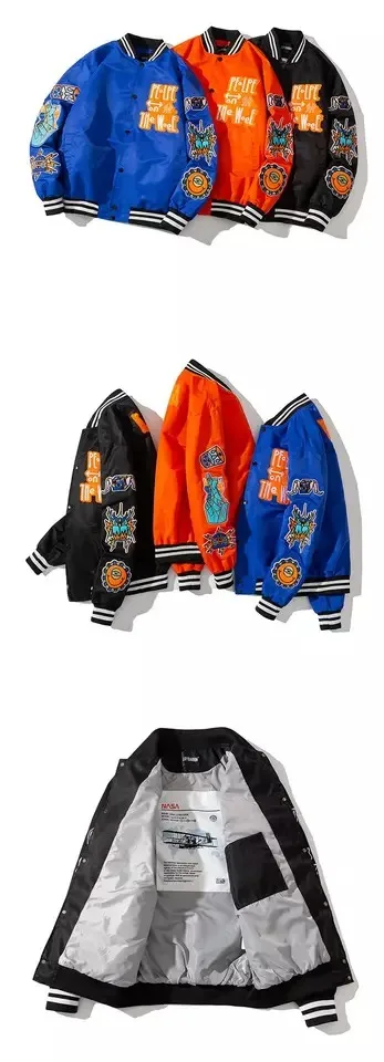 Winter Spring Autumn plus size varsity jackets cool high quality custom made varsity jacket