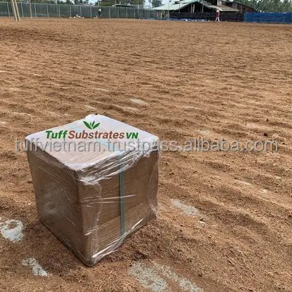 Selling Block Cocopeat Coir Pith For Plants With 550Gr Block High Quality in size 18*18*20cm good expan from Tuff Vietnam Low EC