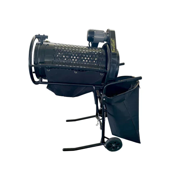 375mm 360W Electric Rotary Drum Soil Sieve Portable Sand Soil Garden Compost Sieving Machine