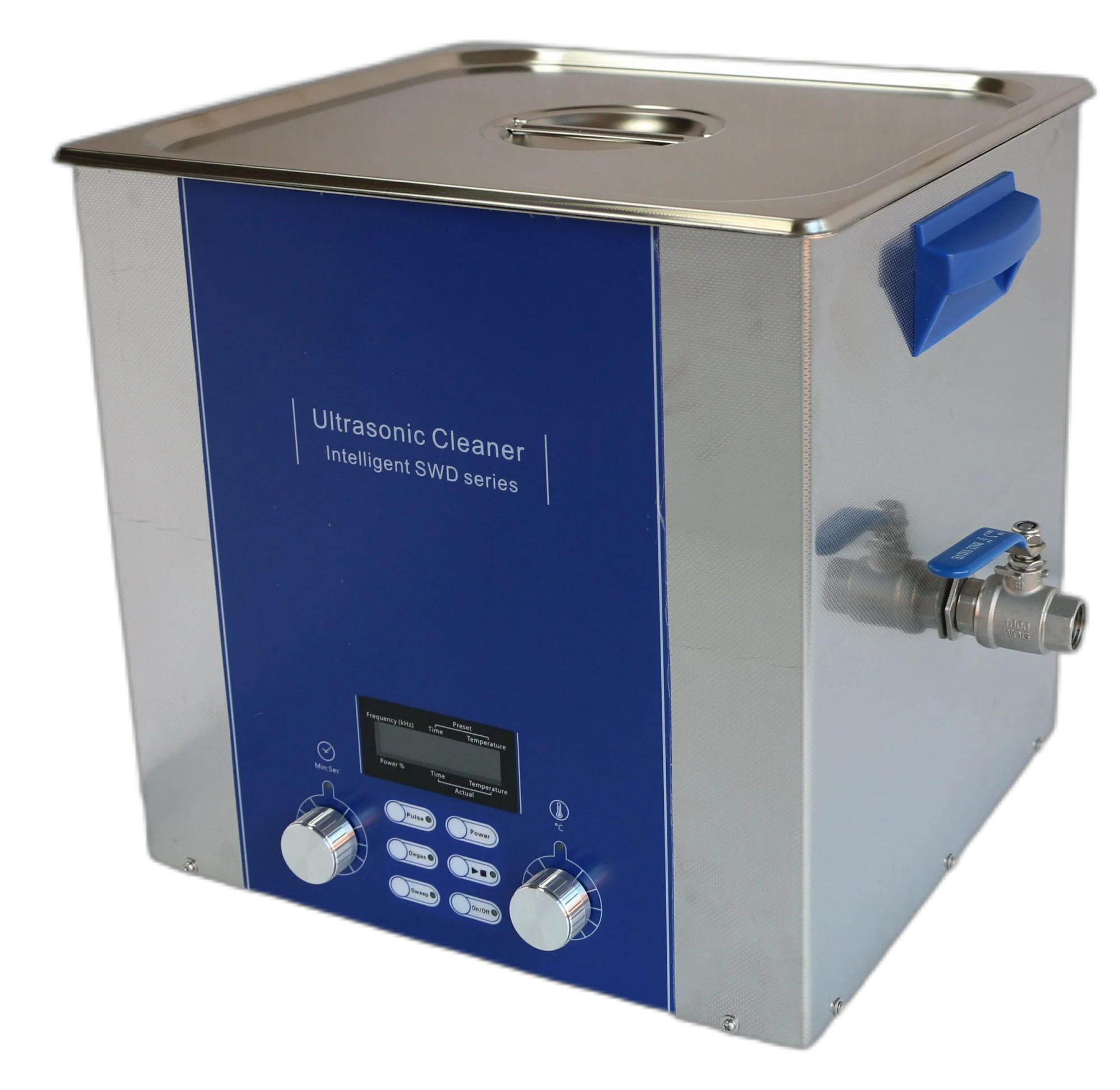 Sweep Degas Heating Pulse 4 functions LCD display strong cleaning Jewelry Optical Electric board Dental 10L Ultrasonic Cleaner