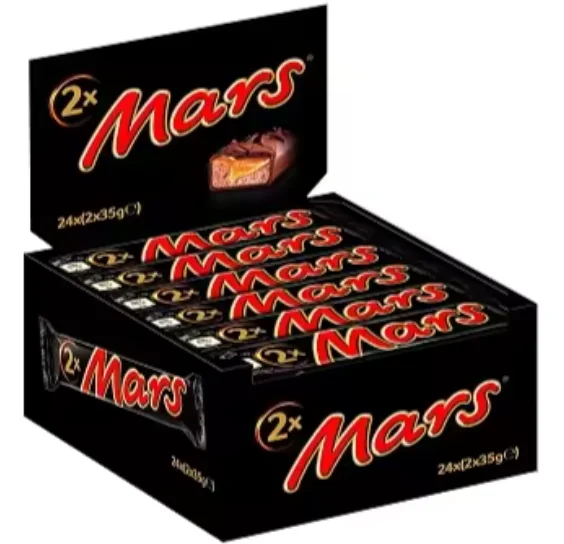 Buy Original New Stock Mars Chocolate Bar - 51G - Pack Of 6 (51G X 6 Bars)
