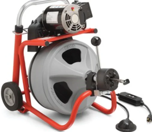 ALL NEW AUTHENTIC RID GIDS 95732 K-6200 Drain Cleaner with 58-Inch x 100-Feet Inner Core Cable