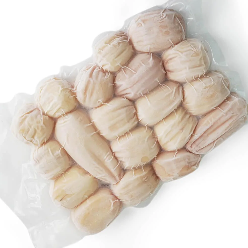 White ivory Grade I ISO Certification Vacuum Pack IQF Fresh Wholesale Frozen Peeled High Quality Frozen Lotus Root from Vietnam