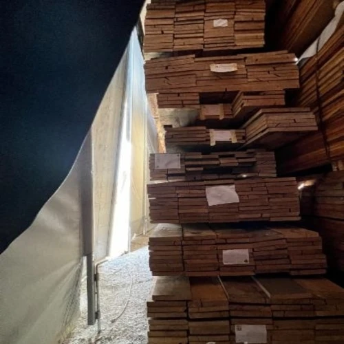 KD Mongolian Oak Sawn Lumber 20-200 mm Thick