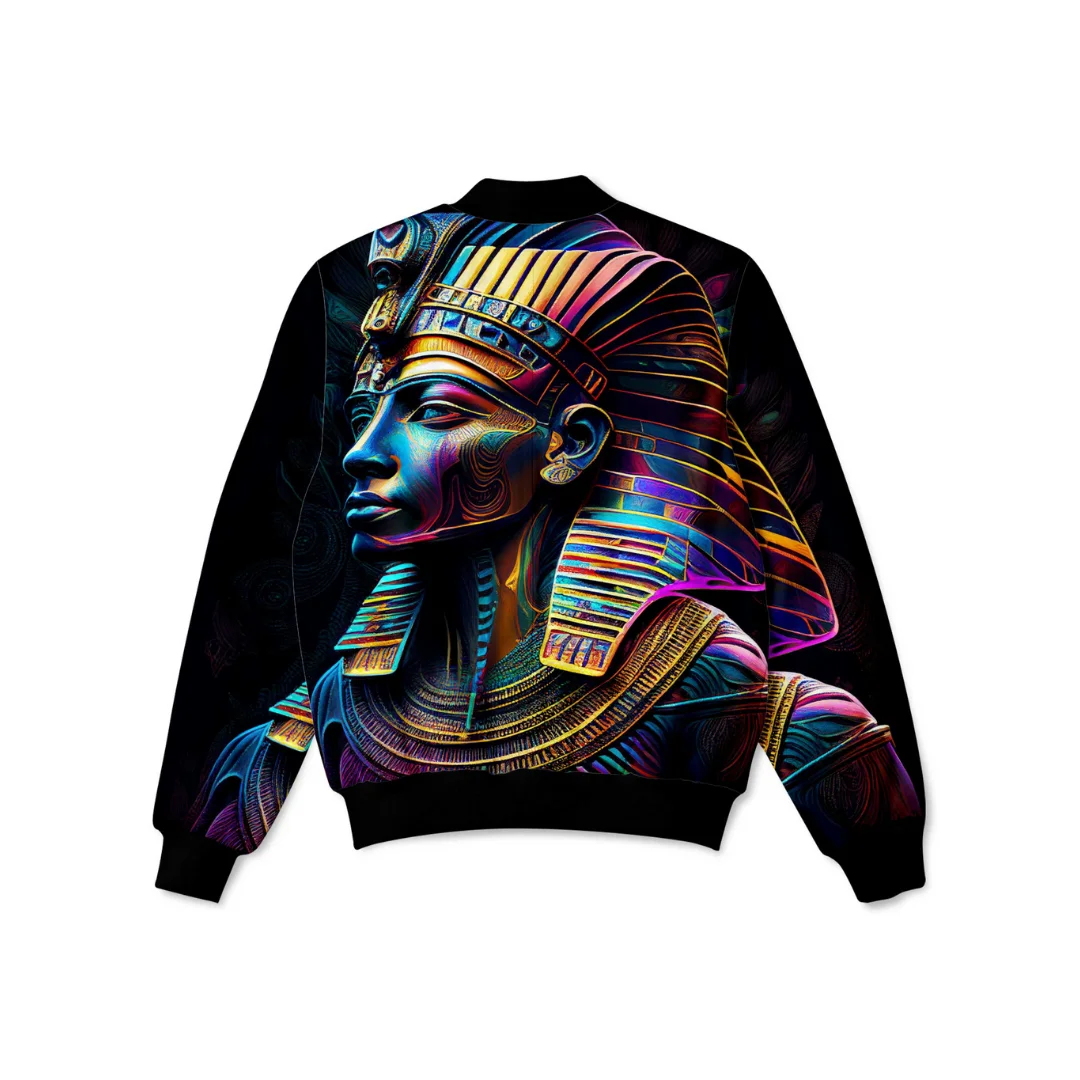 Hot Sale New Fashion Hip Hop Custom Design Full Print Sublimated Jackets Full Sublimation Customized Bomber Jacket