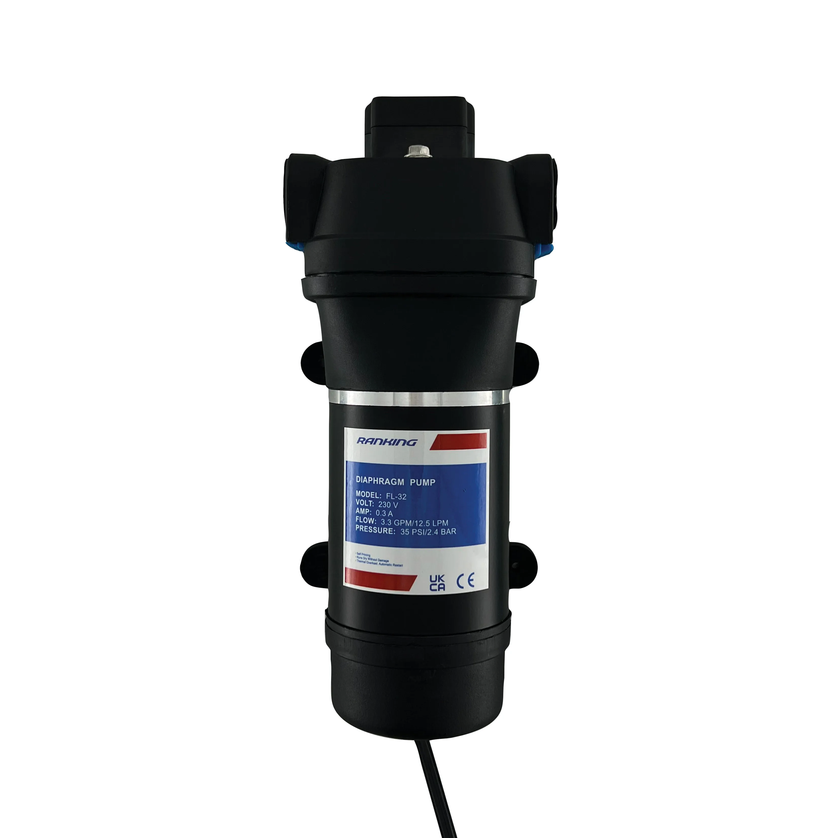 RANKING FL-33 AC 110V 12.5Lpm 35PSI Self Priming Booster Pupm Electric Diaphragm Water Pump For Home Family