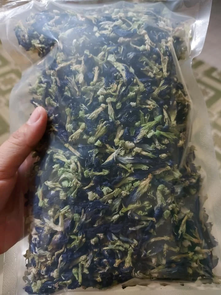 Customized Nature Butterfly Pea Flowers Dried flowers and Powder extract Healthy Butterfly Pea Flower Powder