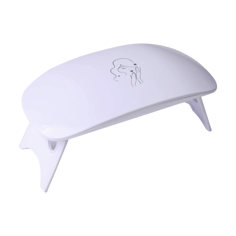 Korea high quality home mini portable nail polish curing dryer gel UV LED nail light Mini UV LED gel nail lamp