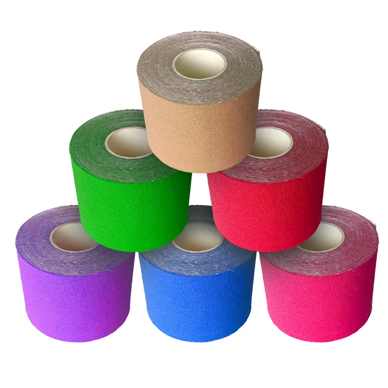 CE ISO certificated sports medical latex free kinesiology tape profesional elastic bandage germany waterproof
