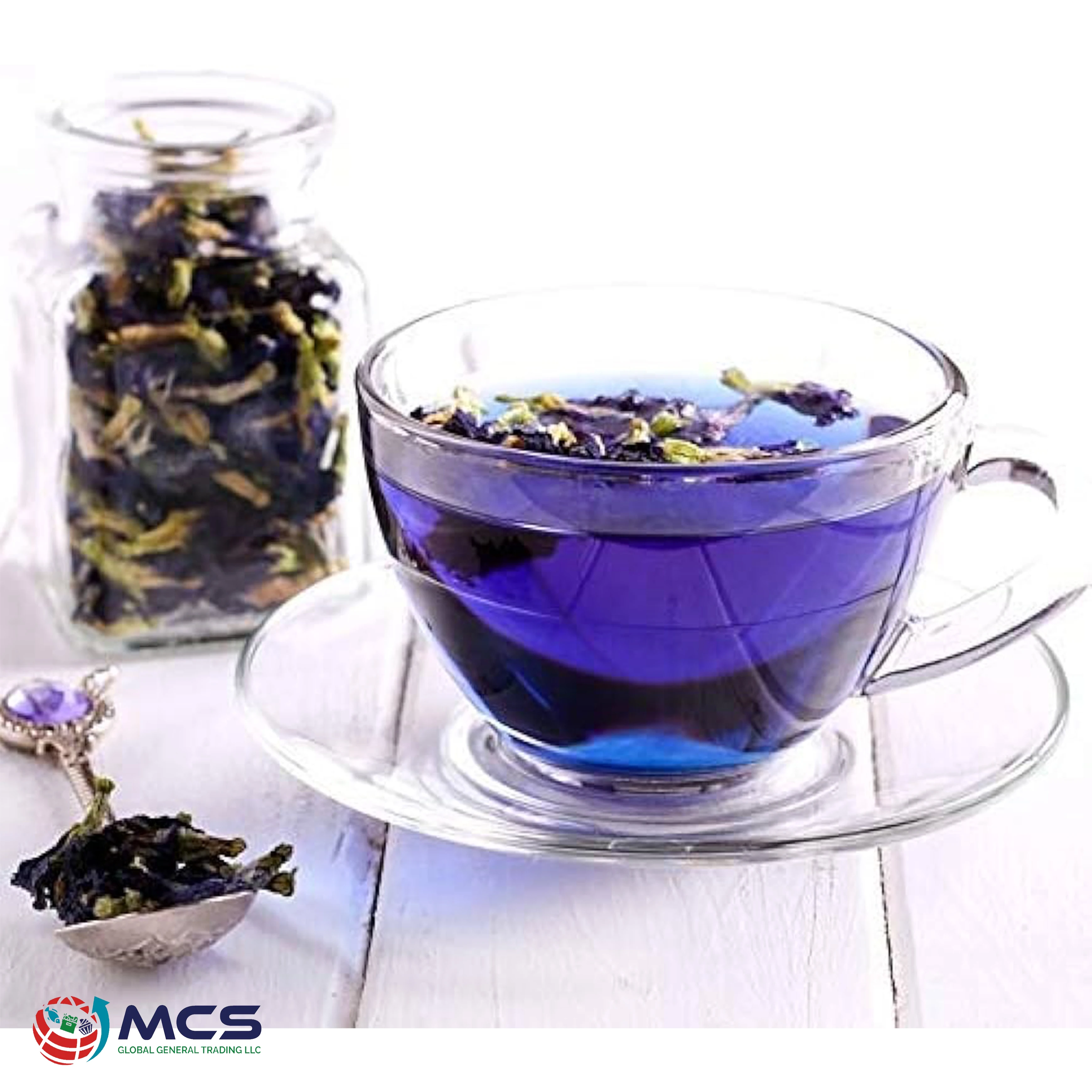 100% Natural Pigment Dried Flower herbal tea Die Dou Hua Private Labeling Organic Blue Butterfly Pea flower Tea for wholesale