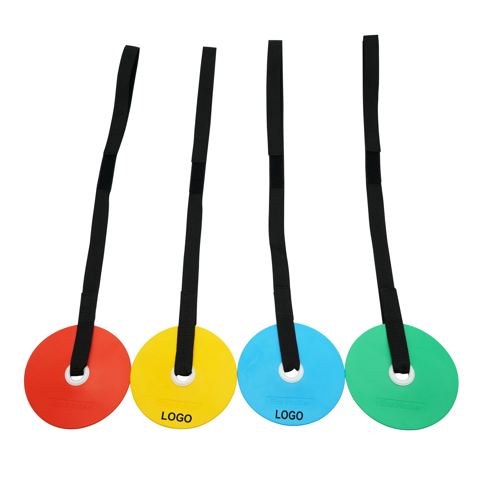 New Design Custom Hockey Shooting Goal discs Pack of 4 Lacrosse Reactive Agility Targets for Soccer Baseball