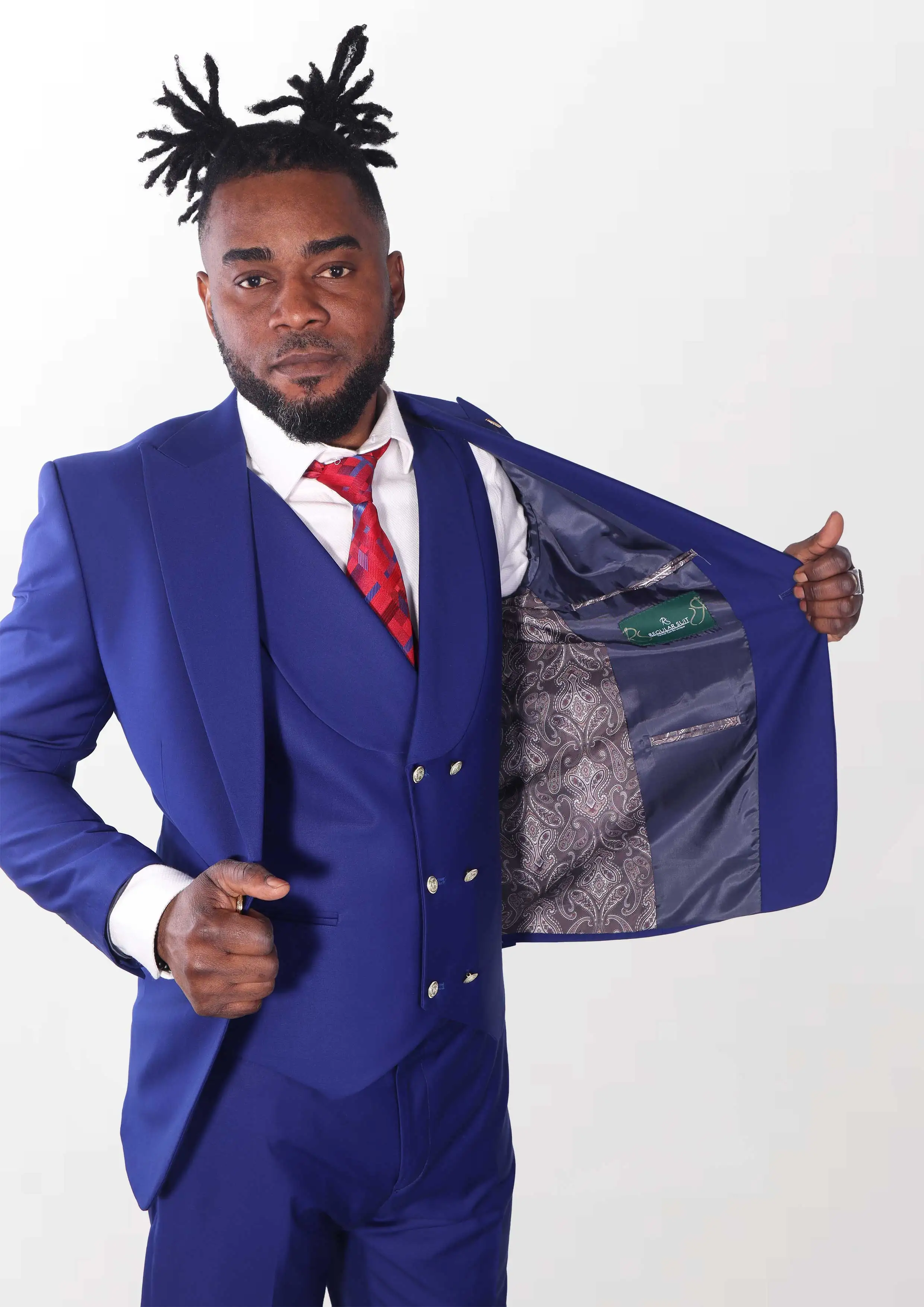 Stylish Midnight Blue Men Suits 3 Piece Slim Fit Wedding Groom Party Wear Coat Pant,Summer Winter Suit Formal Suit Business Set