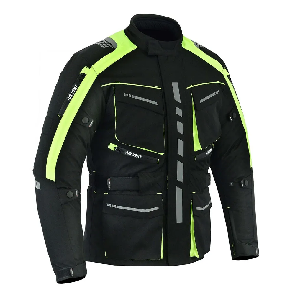 New Arrival Riding Textile Cordura Motorbike Long Ride Touring Motorcycle Stylish Wind Proof Jacket