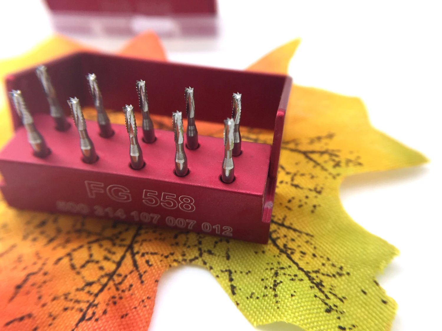 Top quality 1mm head TF7611 taper pointed teeth finishing burs