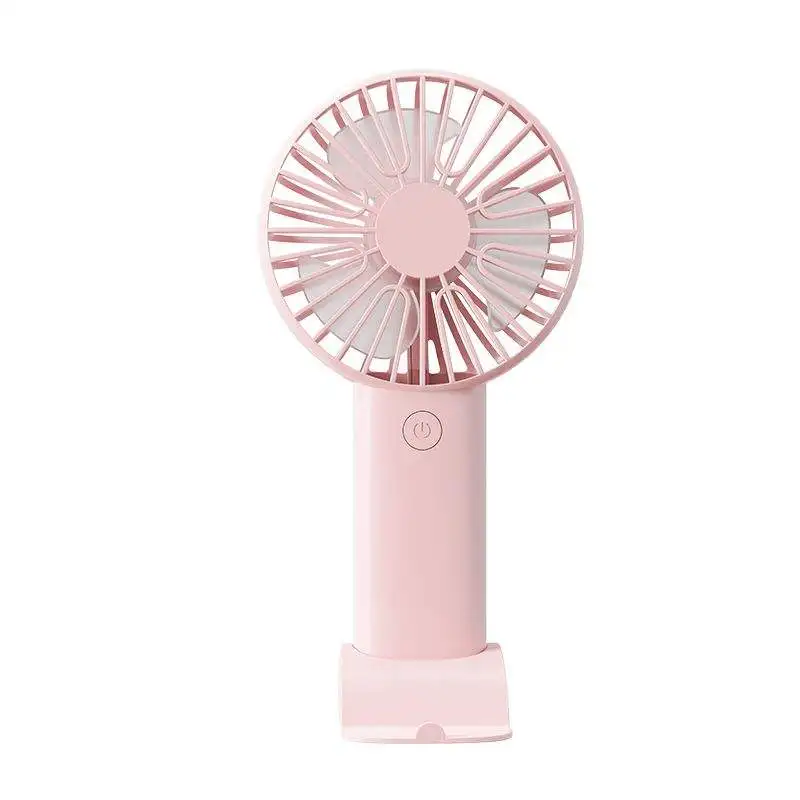 2024 New Arrivals Rechargeable Portable Mini Handheld Fan Cheap Price White Pink Lash Fan Hand Held Fan For Travel Outdoor