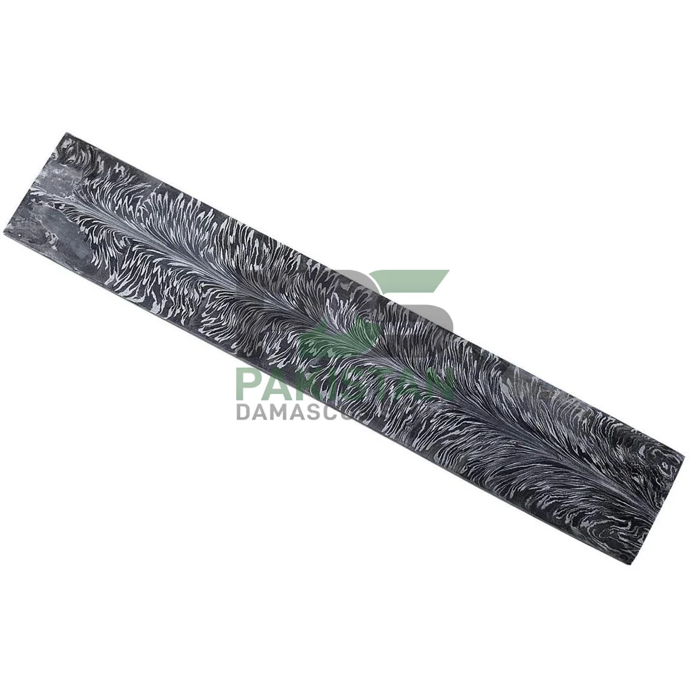 100% Top High Quality Wholesale Prices Damascus steel Billet / Custom Hand Made Damascus steel Billet Making Good Quality Knifes